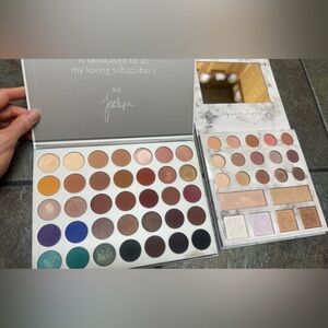 Two Makeup Pallets: Morphe Jaclyn Hill & Carli Bybel